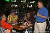 Gator Country Photo Galleries > photo by Tim CaseyGator Country Managing Editor Franz Beard speaks with guests during the eighth stop of the Gator Country Caravan on Wednesday, July 30, 2008 at the Friendly Confines Sports Restaurant in Winter Park, Fla.