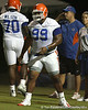 Gator Country Photo Galleries > 080804_HunterOmar_1720_TCaseyphoto by Tim Caseyduring the Florida Gators' first day of fall football practice on Monday, August 4, 2008 at the Sanders football practice fields in Gainesville, Fla. Only freshman participated in the morning session.