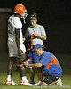 Gator Country Photo Galleries > 080804_OkineEarl_1761_TCaseyphoto by Tim Caseyduring the Florida Gators' first day of fall football practice on Monday, August 4, 2008 at the Sanders football practice fields in Gainesville, Fla. Only freshman participated in the morning session.