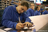 Gator Country Photo Galleries > 080824_HausmannElissa_6293_TCaseyphoto by Tim Caseyduring the Florida volleyball team's annual Fan Day and Orange and Blue Scrimmage on Sunday, August 24, 2008 at the Stephen C. O'Connell Center in Gainesville, Fla.